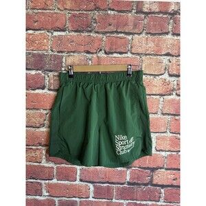 Nike Mens Green Sport & Sanctuary Club Running Shorts Size Small Dri-Fit